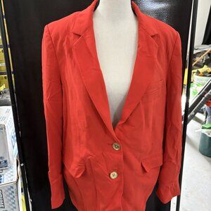 Micheal Kors Red Mensy Blazer